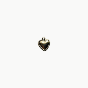 Gold heart mini